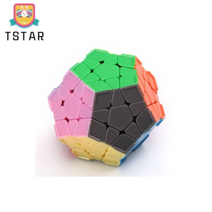 tstarlujex-dayan-megaminx-1-12แกนคิวบิกแบบสิบสองด้าน3ระดับพร้อมสันมุมหลากสี