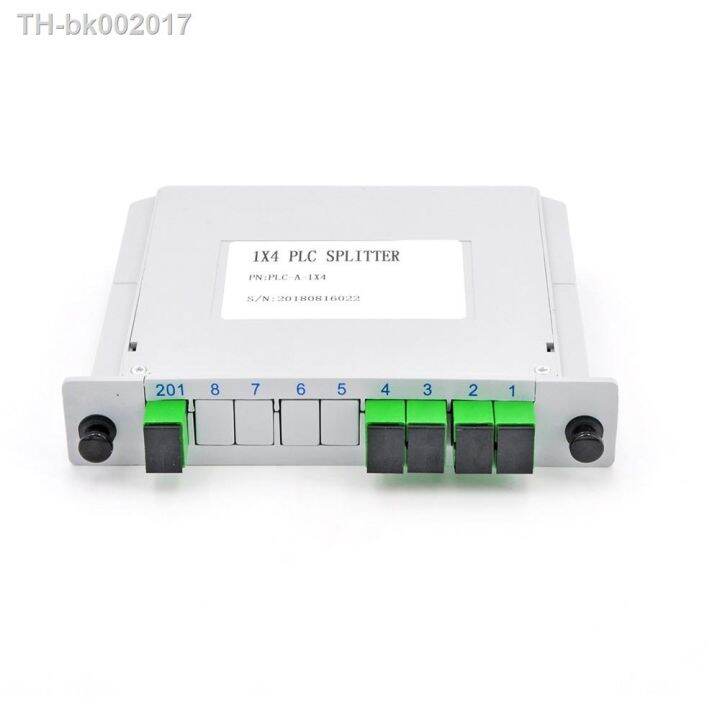 sc-apc-plc-1x4-fiber-optic-splitter-box-ftth-cassette-insertion-type-fiber-optic-splitter-free-shipping