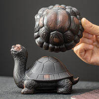 Purple Pottery Turtle Decoration Tea Tea Filter Tea Ceremony Accessories