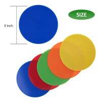 10 Pcs Football Non-slip Floor Markers Flat Spot Dish Tennis Landmark Mat For Kids Soccer Training Classroom Activities Hot Sale