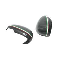 For Alfa Romeo Giulia Rear View Mirror Housing Stelvio Retrofit Tricolour Carbon Fibre Reversing Mirror Housing