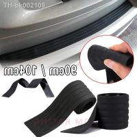 ▪✒卍 Universal 90cm 104cm Car Trunk Door Sill Plate Protector Rear Bumper Guard Rubber Mouldings Pad Trim Cover Strip Car Styling