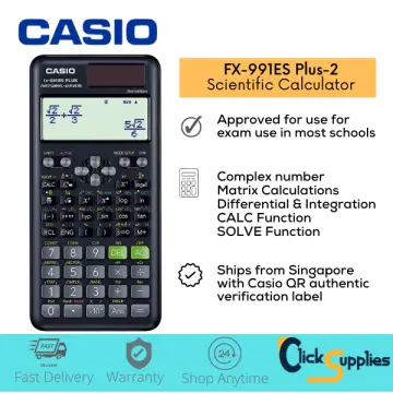 Casio Calculator Fx97sgx Best Price in Singapore Jan 2024