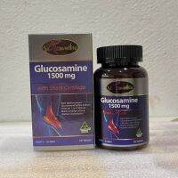 Auswelllife Glucosamine 1500mg with Shark Cartilage กลูโคซามีน (60 แคปซูล ทานได้ 2 เดือน)