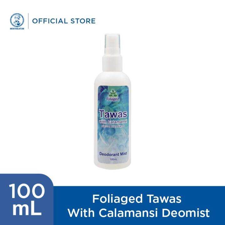 FOLIAGED TAWAS WITH CALAMANSI DEOMIST Deodorant Tawas Calamansi Body