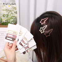 Prettyset】กิ๊ฟติดผมแฟชั่นสำหรับเด็กผู้หญิง3ชิ้น,กิ๊บติดผมรูปดาวกิ๊บติดผมม้าขาดสำหรับฤดูร้อนน่ารักเครื่องประดับผม