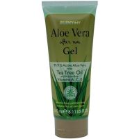 ❤Organic Pavilion Sun Tiny Aloe Vera After Sun Gel with Tea Tree Oil เจลว่านหางจรเข้ (240ml)☃