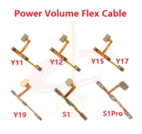 【Typ】Power On Off Switch Flex Cable สำหรับ Vivo Y11 Y12 Y15 Y17 Y19 Y20 Y20i Y12S Y12A Y20S S1 S1Pro