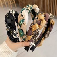 【YF】 Fashion Hair Hoop Bands for Women Retro Braided Headbands Twist Knitting Hairband Korean Girls Accessories Headwear