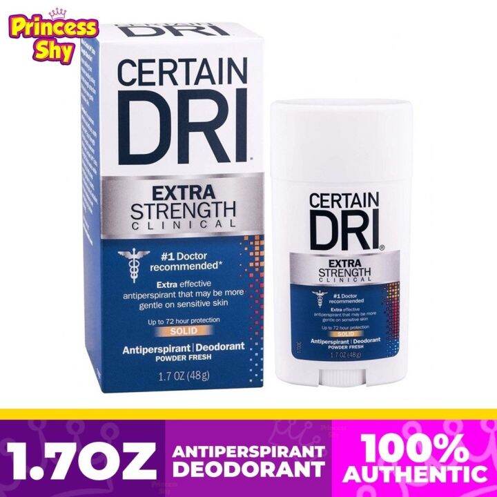 ♂ Certain Dri Strength Clinical Antiperspirant Deodorant Fresh Solid 1.7oz Lazada PH