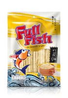 (แพ็ค 6) FullFish ปลาเส้น ปลาเส้นปรุงรส 45 กรัม มี 2 รสชาติ (สอดไส้งาขาว/สอดไส้ชีสรสพิซซ่า)