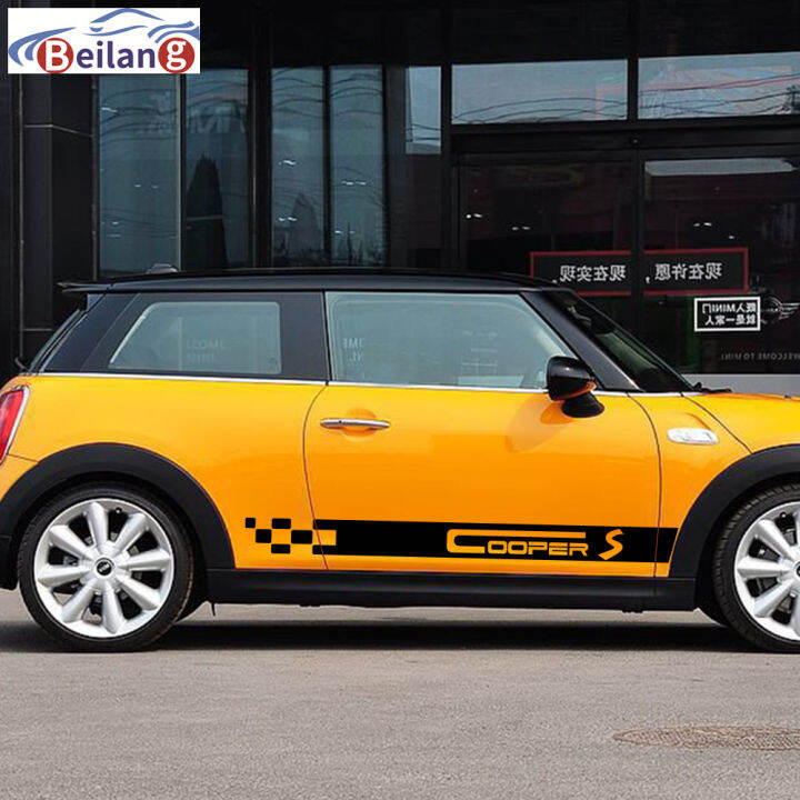 2pcs-car-side-door-body-waist-skirt-decal-stickers-trim-for-mini-cooper-clubman-counrtyman-f54-f55-f60-r55-r56-r60auto-accessori