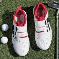 New mens professional training golf shoes Womens waterproof non-slip golf shoes for couples