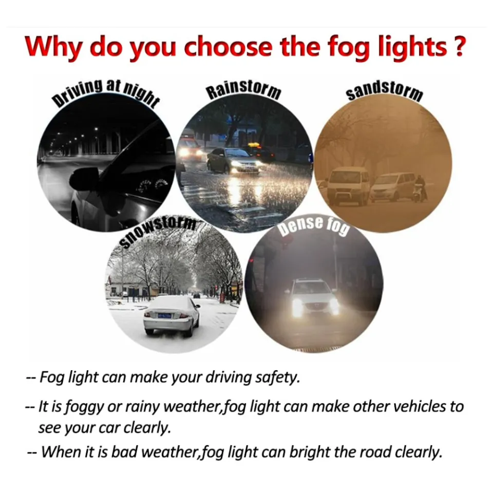 2PCS / LOT NEW Quality Led Fog Lamps DRL 12V H11 Fog Lamp For Fiat Argo 358  2016 -2021 LED Fog Lights Daytime Running Light Bulbs /