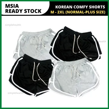 Women Sport Pants Ladies Short Pants Casual Waistband Seluar Sukan Pendek  Wanita Seluar Pendek 休闲短裤 运动短裤 Ready Stock 107772