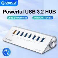 ORICO Usb Hub 3.0 5Gbps USB Dock Station USB3.2 Type USB C Card Reader Splitter with PD18W Power Adapter for Laptop Accessories USB Hubs