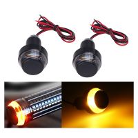 【CW】▫∏  22mm Handlebar Motorcycle Turn Indicator Flasher Bar End Blinker