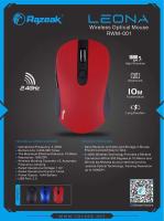 Mouse Wireless Razeak RWM-001