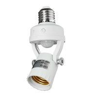 【YF】☃⊙❀  E27  E26 PIR Sensor lamps 110-240V Detector Base With Bulb Socket