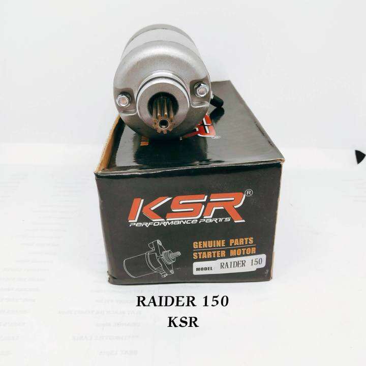 SUZUKI RAIDER 150 STARTER MOTOR ASSY KSR THAILAND BRAND Lazada PH