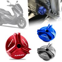 ฝาปิดน้ำมันเครื่อง FOR YAMAHA XMAX 250 300 X-MAX XMAX300 250 2017-2020 2021 2022 ฝาปลั๊กท่อระบายน้ำมัน (ไม่เหมาะสำหรับ Xmax400/125)