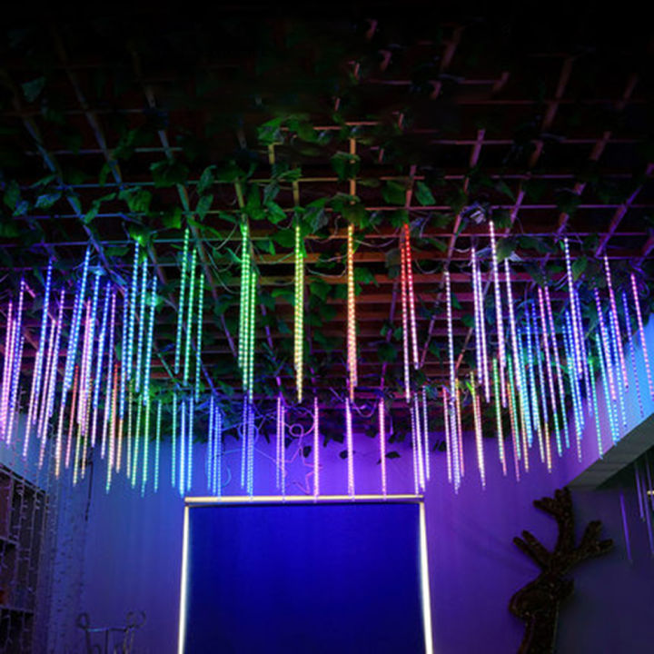 waterproof-solar-led-meteor-shower-rain-lights-holiday-string-lights-garden-light-8-tubes-144-leds-christmas-wedding-decoration