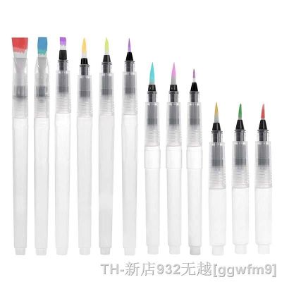 hot【DT】◊✗✌  Articsy 3/6PCS Refillable Paint Color Soft Watercolor Ink PenPainting Calligraph Supplies