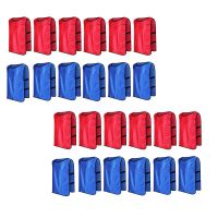 12 Pack Dodgeball Game Vests Soccer Practice Jerseys Training Vest for Indoor Outdoor Playground