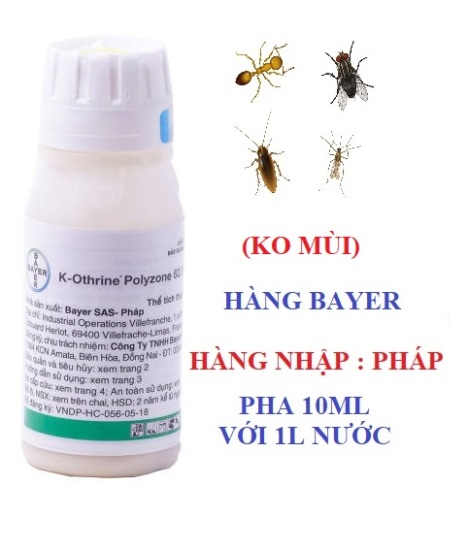 Hàng bayer - thuốc diệt côn trùng k-othrin 62.5sc diệt muỗi, kiến - ảnh sản phẩm 1