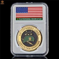 US Special Forces Army Green Berets De Oppresso Liberate From Oppression Military Gold Challenge Souvenir Coin Value W/PCCB