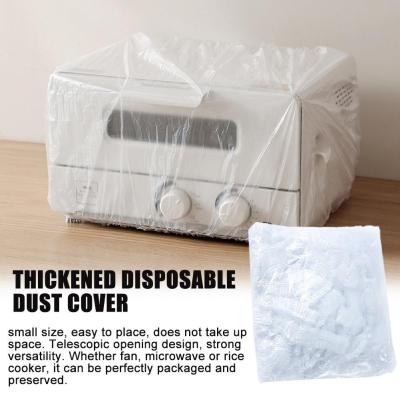 All-Purpose Covers Kitchen Home Furniture Plastic Cover Electric Disposable Thicken Oven Dust-proof Fan Cooker Electric S2E2