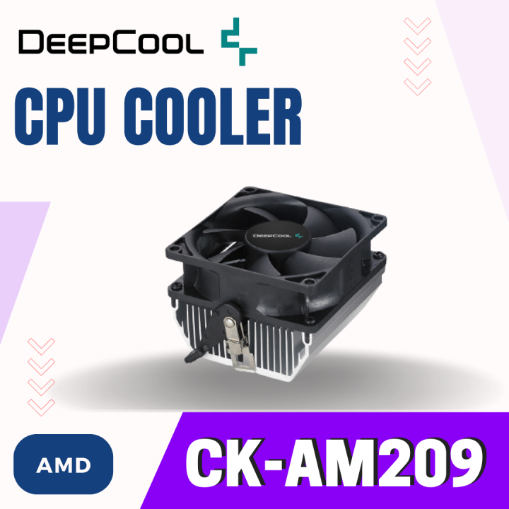 DEEPCOOL CPU Cooler CK-AM209 AMD AM5/AM4 Ready Ideal AMD solution for ...