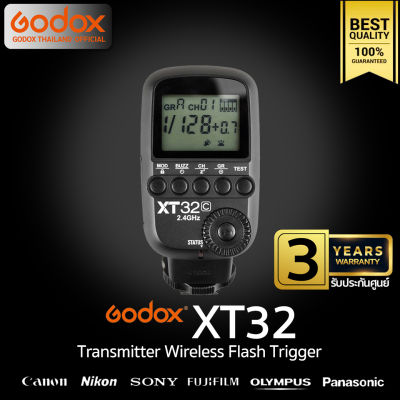 Godox Trigger XT32 / XT32C For Canon , TTL Wireless Flash Trigger 2.4GHz, HSS 1/8000 - รับประกันศูนย์ Godox Thailand 3ปี