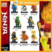 Quà tặng tốt nghiệp Ninjago nhân vật nhỏ LEGO tương thích Ninja đi