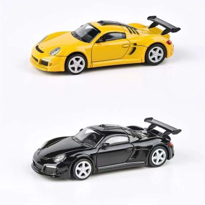 **Pre-Order** PARA 1:64 2012 RUF Automobile CTR3 Blossom Yellow / Black  Diecast Model Car