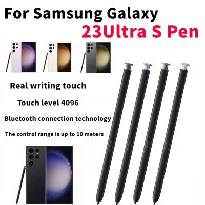 ปากกาสไตลัสแบบพิเศษ5G J76ใหม่ S23ของแท้สำหรับ Galaxy S23ultra S23U โทรศัพท์มือถือรองรับบลูทูธปากกาสัมผัสหน้าจอ