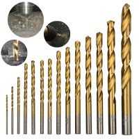 99pcs HSS Titanium Coated Twist Drill Bits High Speed Steel Drill Bit Set Power Drilling Tools for Wood Metals 1.5mm - 10mm Drills Drivers