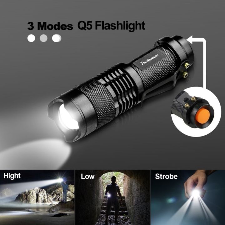 most-bright-mini-q5-t-6-led-flashlight-zoomable-pocket-torch-adjustable-focus-outdoor-lamp-waterproof-aluminum-alloy-lanternadhesives-tape