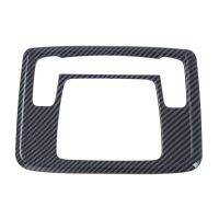 gfhsdfgg For E:NS1 ENS1 2022 Carbon Fiber ABS Car Front Read Light Cover Trim