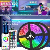 30m Smart LED Strip Lights RGB SMD5050 Neon Lights Sync to Music Bluetooth Remote LED Lights for Room Christmas Lights Decration