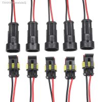 ❖ New 10pcs 5 Pairs Waterproof Male Female Electrical Connectors Plug 2-Pin Way With Wire For Car Motorcycle Scooter Marine