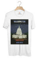 BP131 เสื้อยืด Retro City : Washington