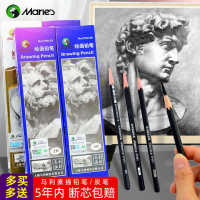 Marley Sketch Pencil Art Student Special Sketch Painting Soft Carbon Pen Set 14b2b4b Soft Medium Hard Soft Charcoal Pen