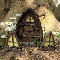 Elf luo door and ow s retro sle creative decoratn garden desktop rn crs new --ZMBJ23811►✙