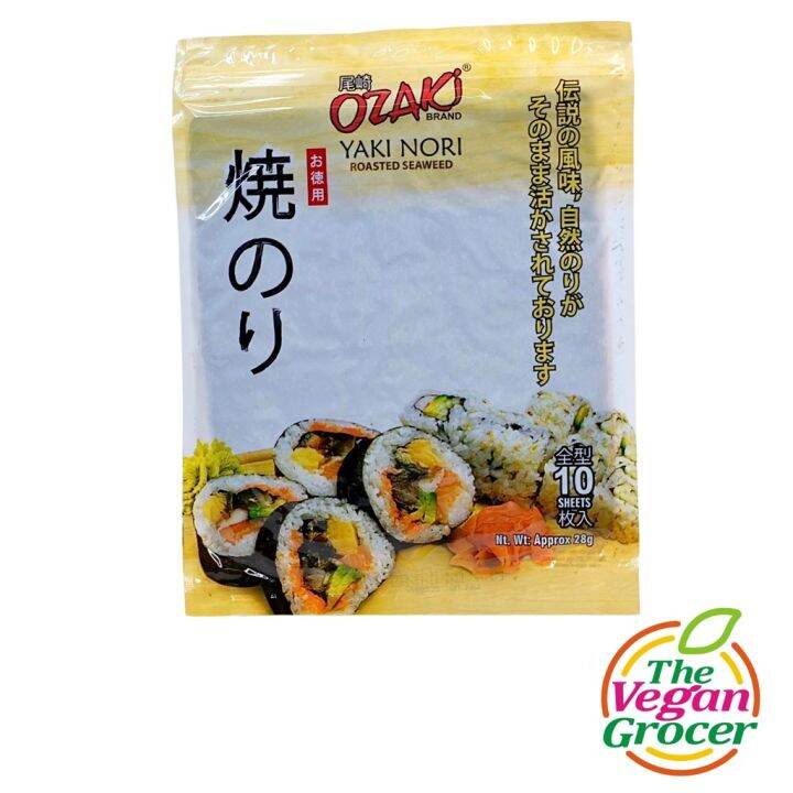 Ozaki Vegan Nori Sheets 10 Sheets 28g Lazada PH