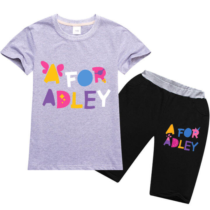 a-สำหรับ-adley-ชุดเสื้อยืดเด็กหญิงเด็กชายการ์ตูนใส่ได้ทั้งชายและหญิงทำจากผ้าฝ้ายสำหรับฤดูใบไม้ร่วงฤดูร้อนชุดเสื้อผ้าแขนสั้น0000