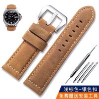 ▶★◀ Suitable for Crazy Horse leather watch strap Suitable for Fat Sea watch strap Mens PAM111 441 genuine leather watch strap 20mm22mm watch strap