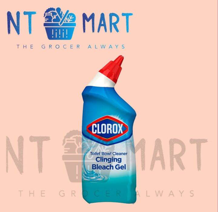 Clorox Toilet Bowl Cleaner Clinging Bleach Gel 709ml Lazada