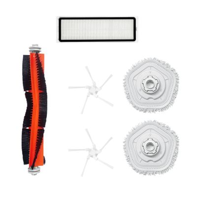 For Dreame Bot W10 W10Pro Cleaning Robot Vacuum Replacement Parts Kit Main Brush Hepa Filter Integrated Mop