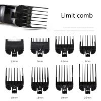 8pcsset Electric Clippers Caliper Limit Comb Oil Head Clipper with Storage Box